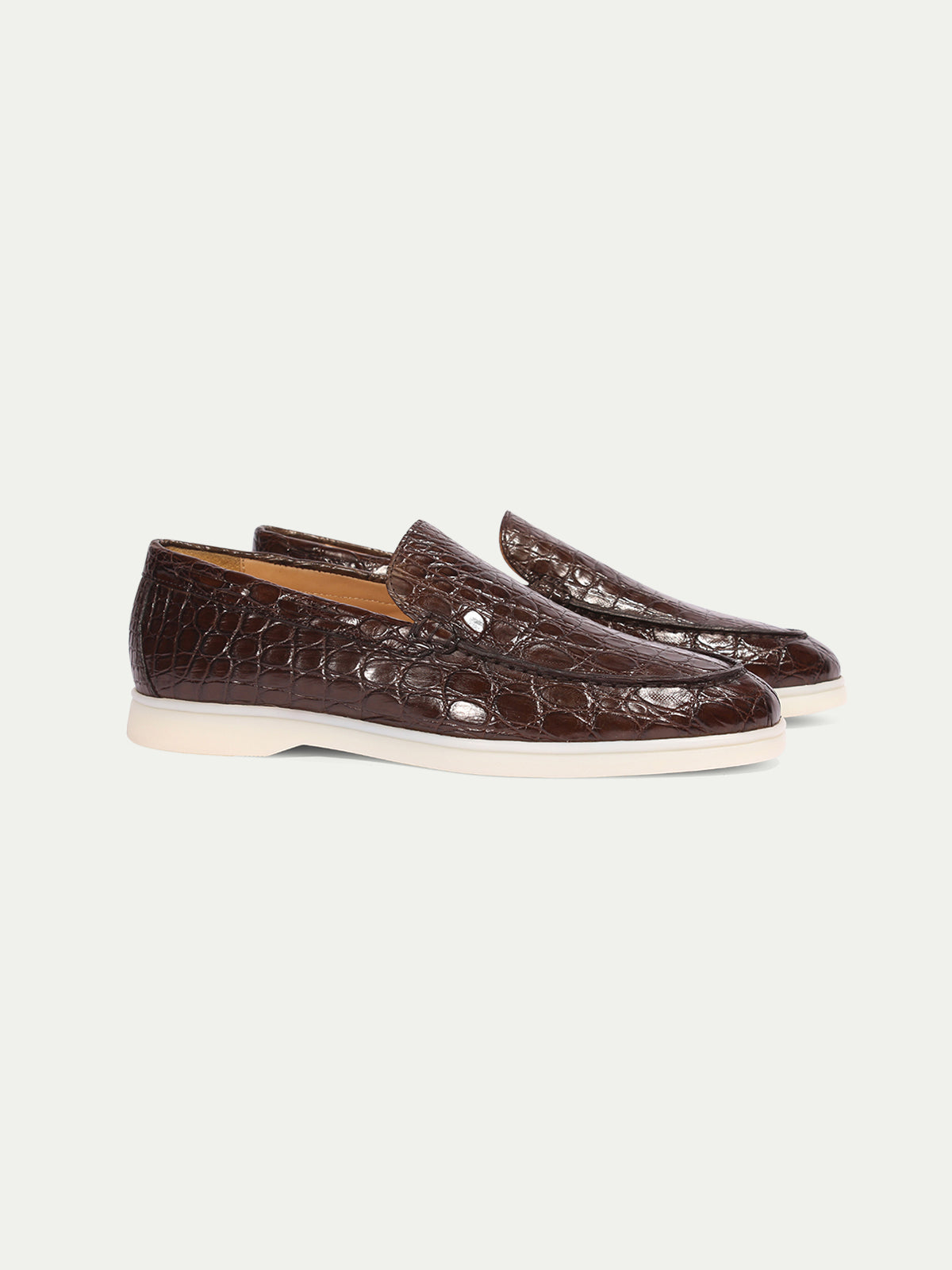 Brown Amalfi Loafers — view 1