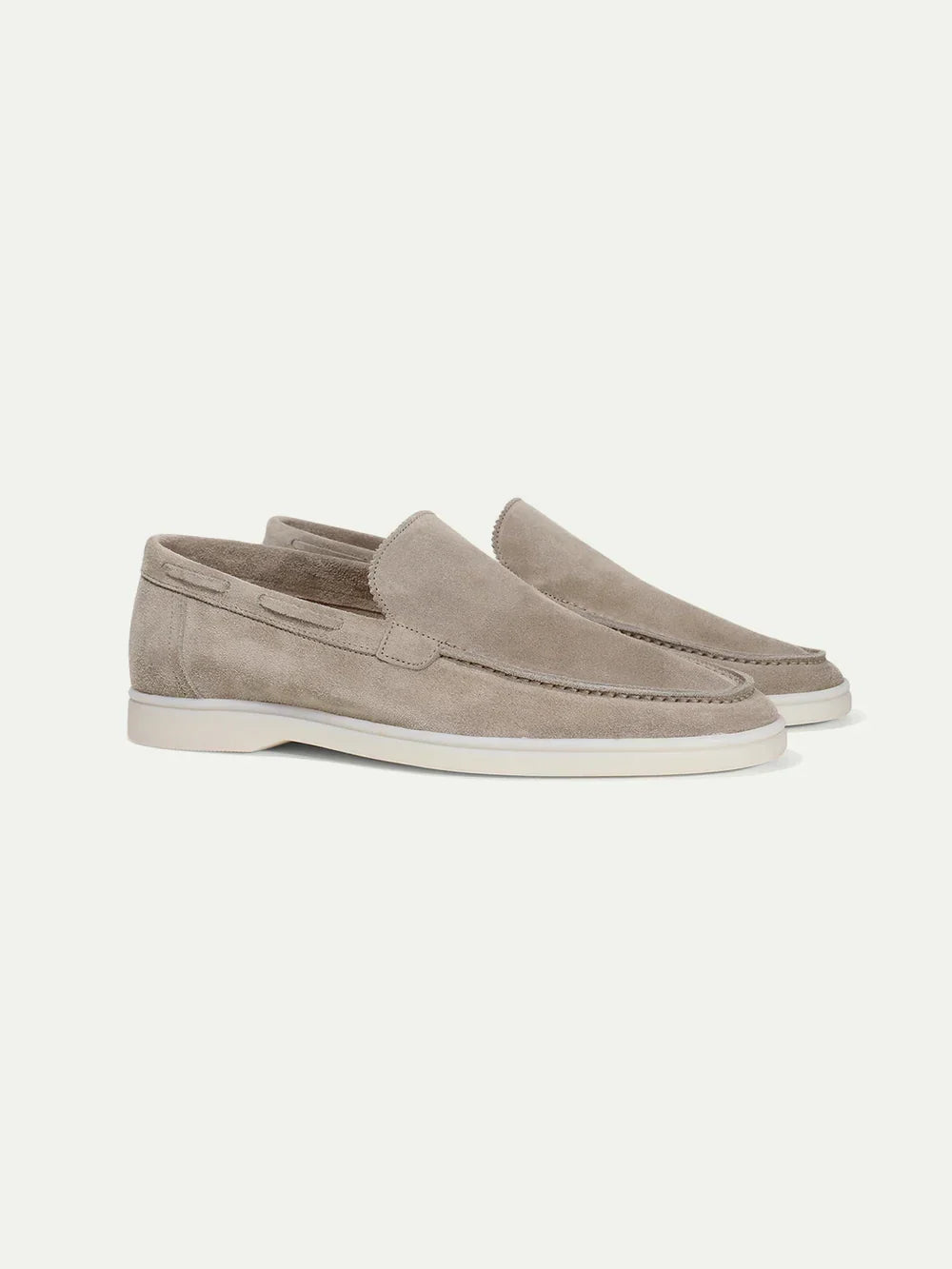 Light Grey Amalfi Loafers — view 1