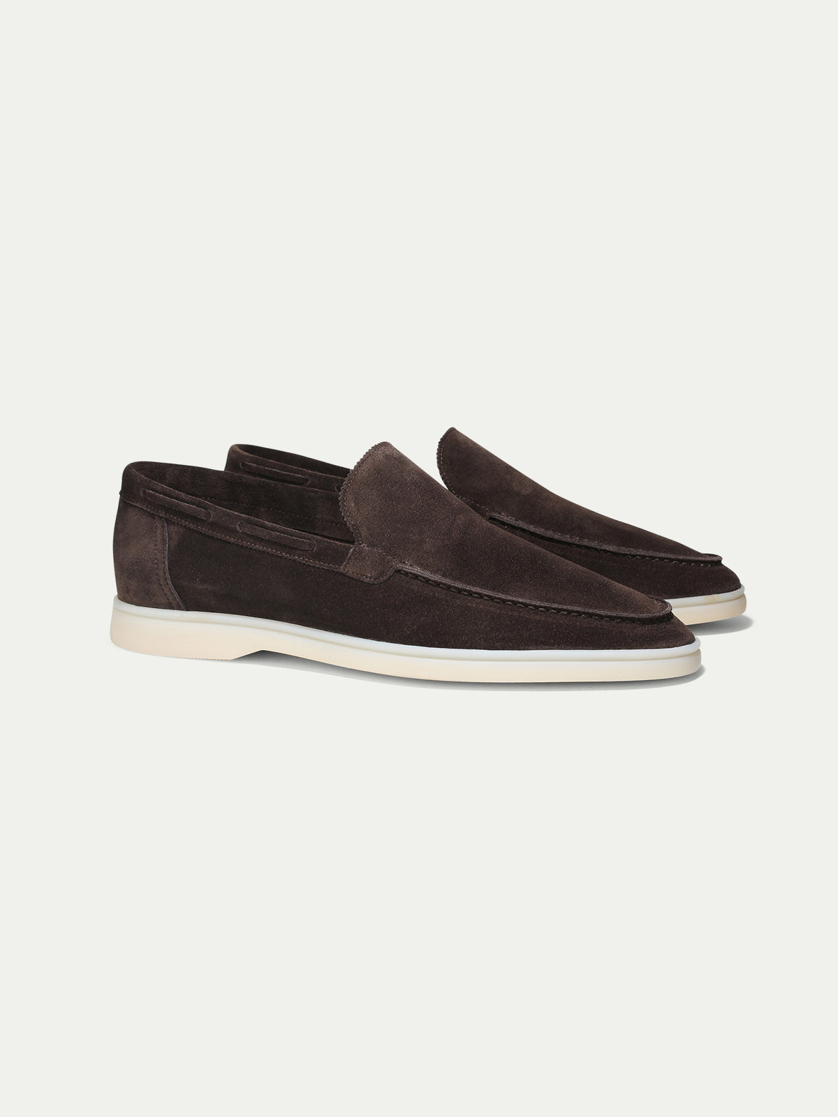 Warm Grey Amalfi Loafers — view 1