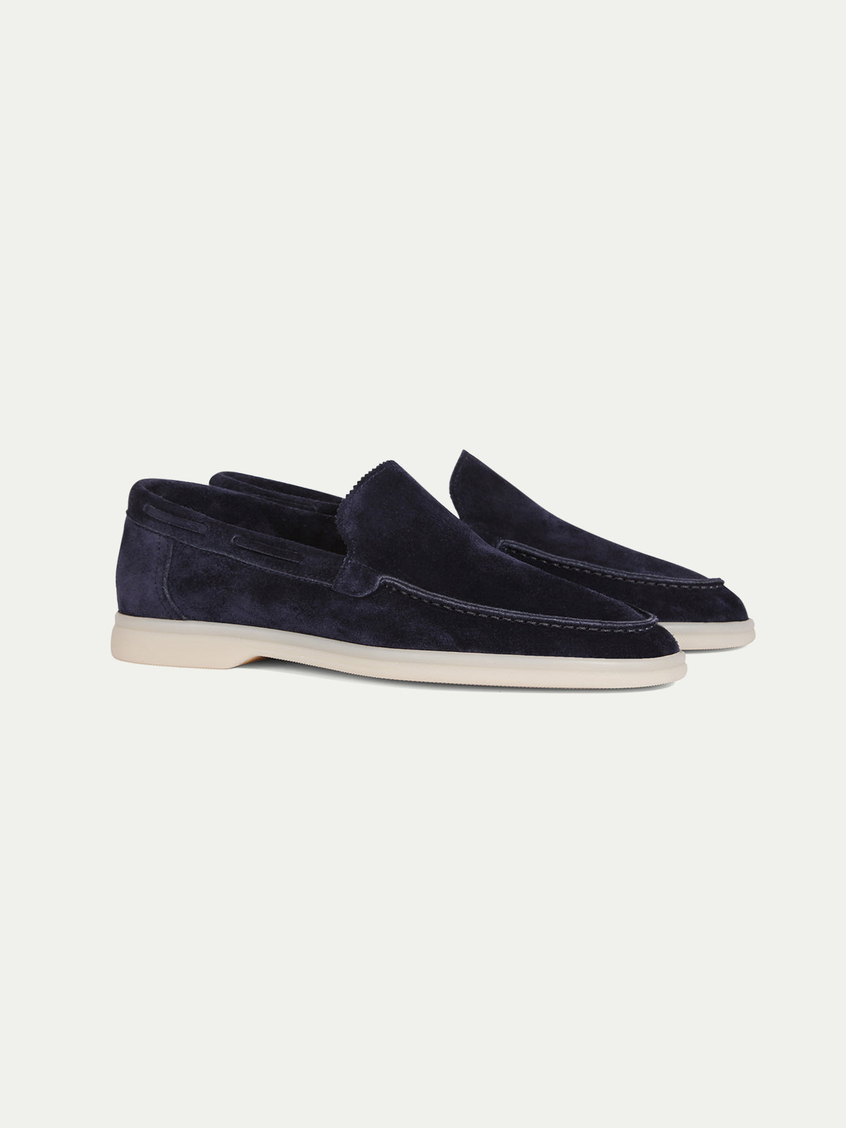 Lady Navy Amalfi Loafers — view 1