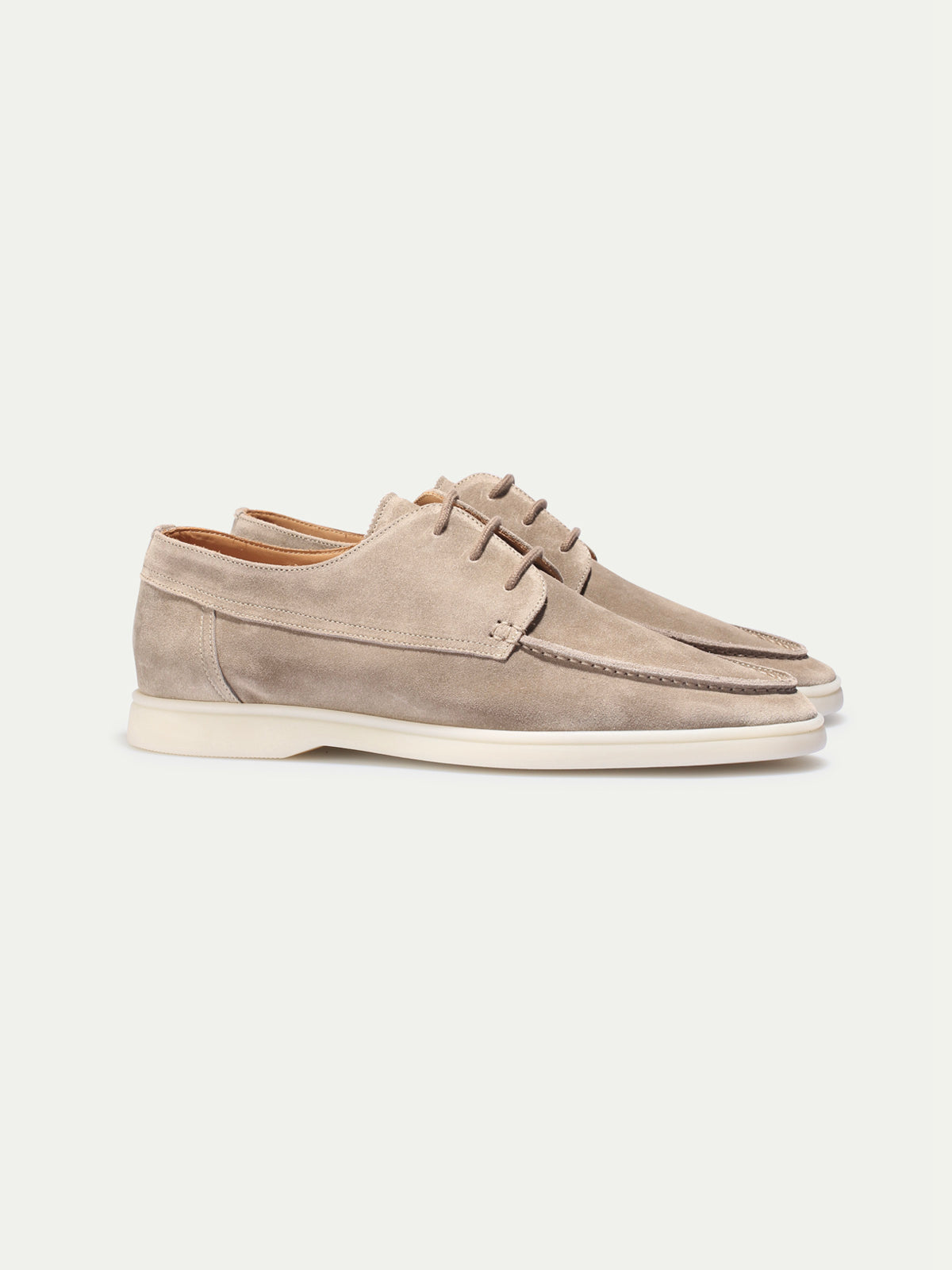 Light Grey Portofino Loafers — view 1
