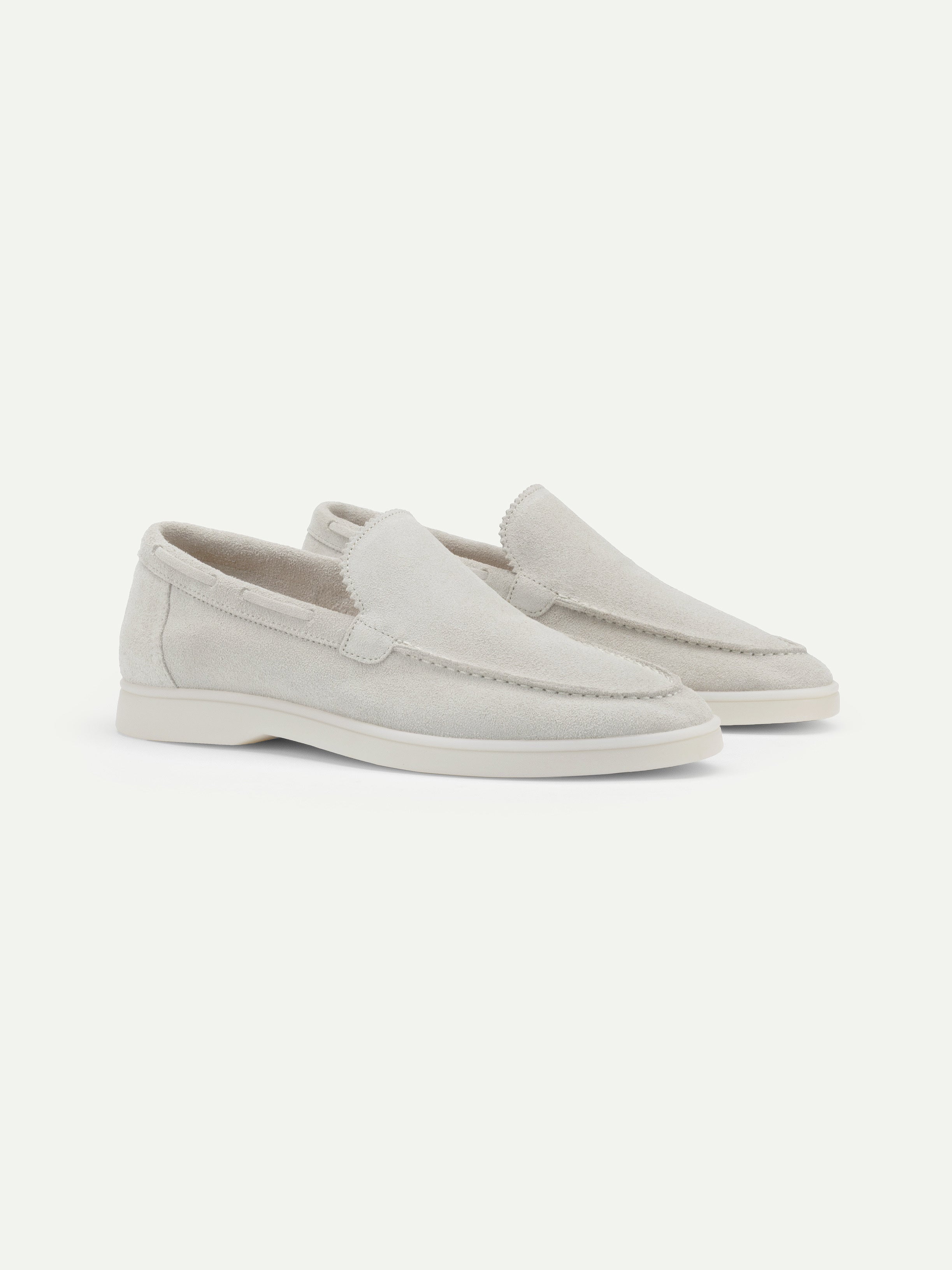 Lady Classic Grey Amalfi Loafers — view 1