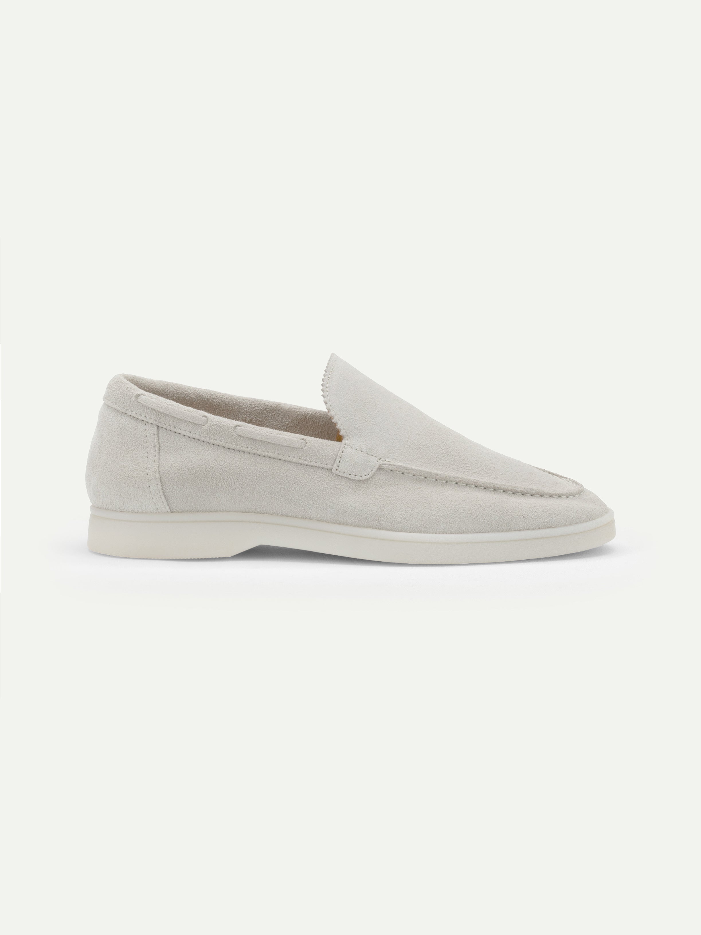 Lady Classic Grey Yacht Loafers