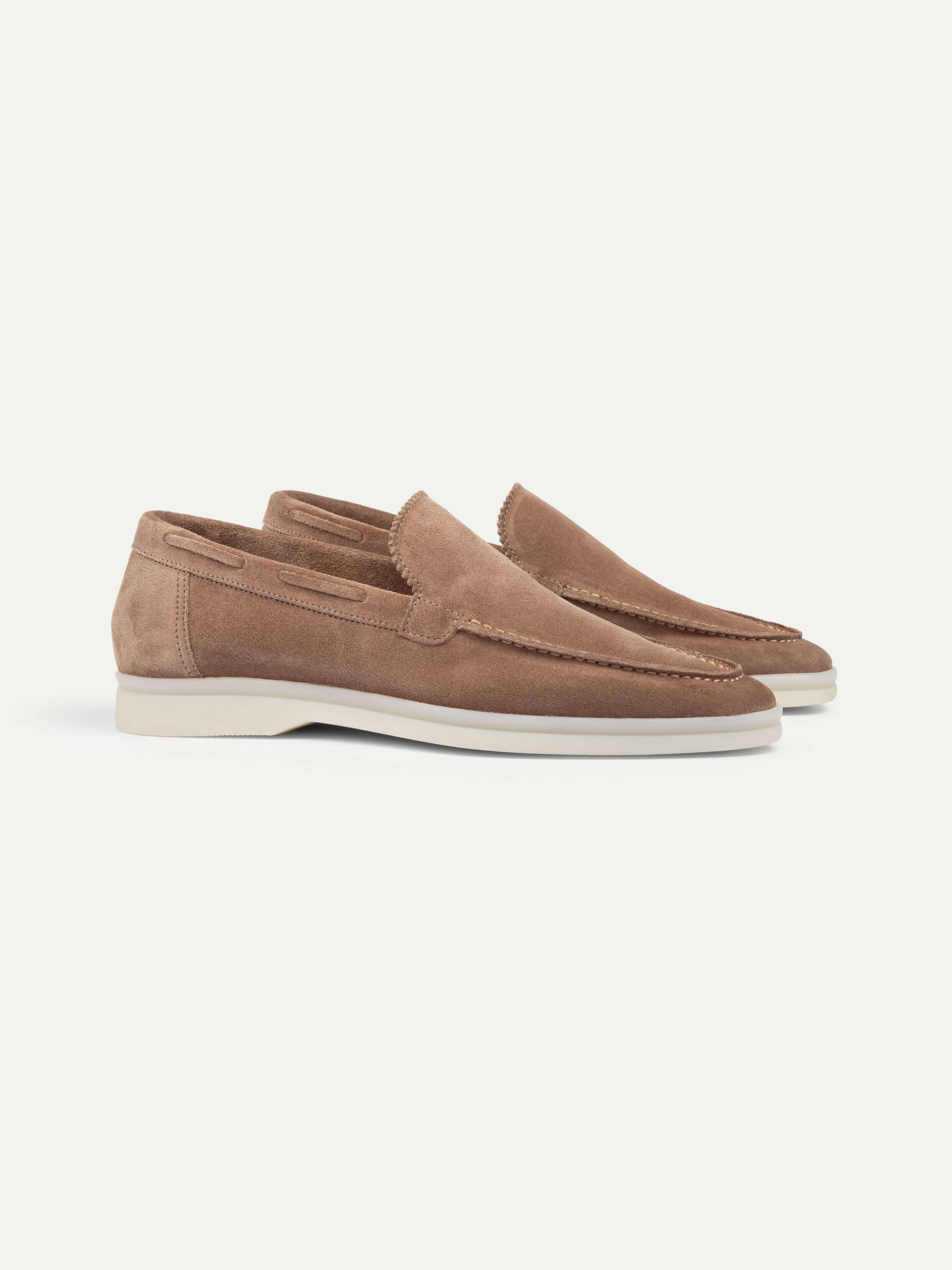 Lady Classic Beige Amalfi Loafers — view 1