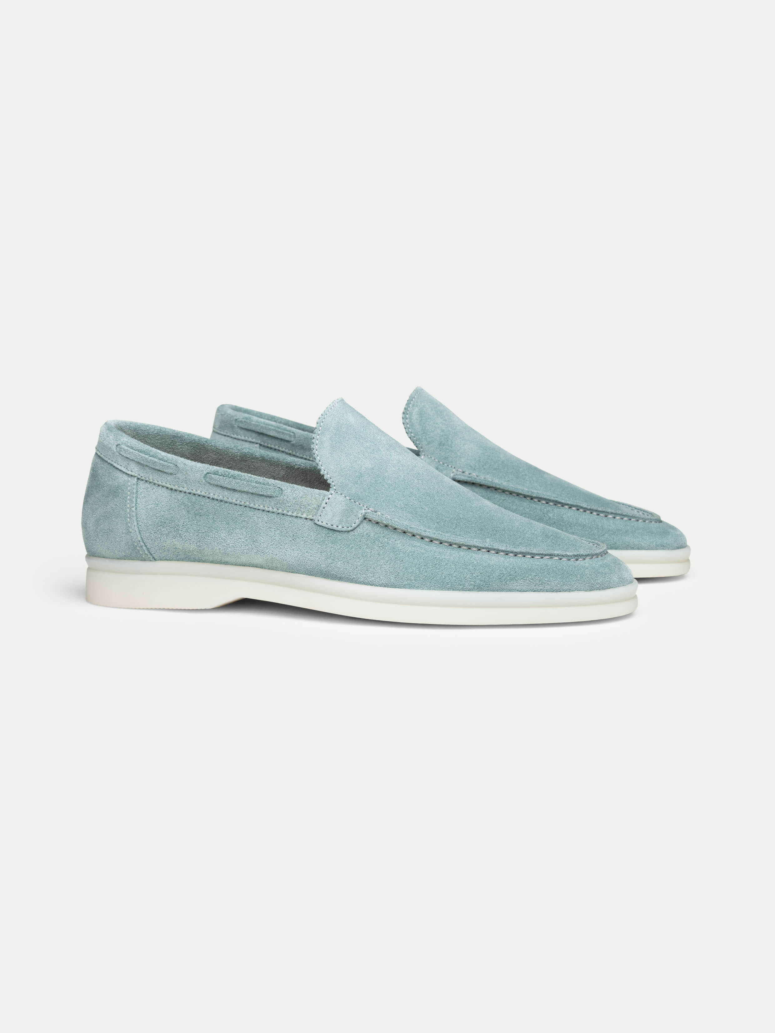 Lady Petrol Amalfi Loafers — view 1
