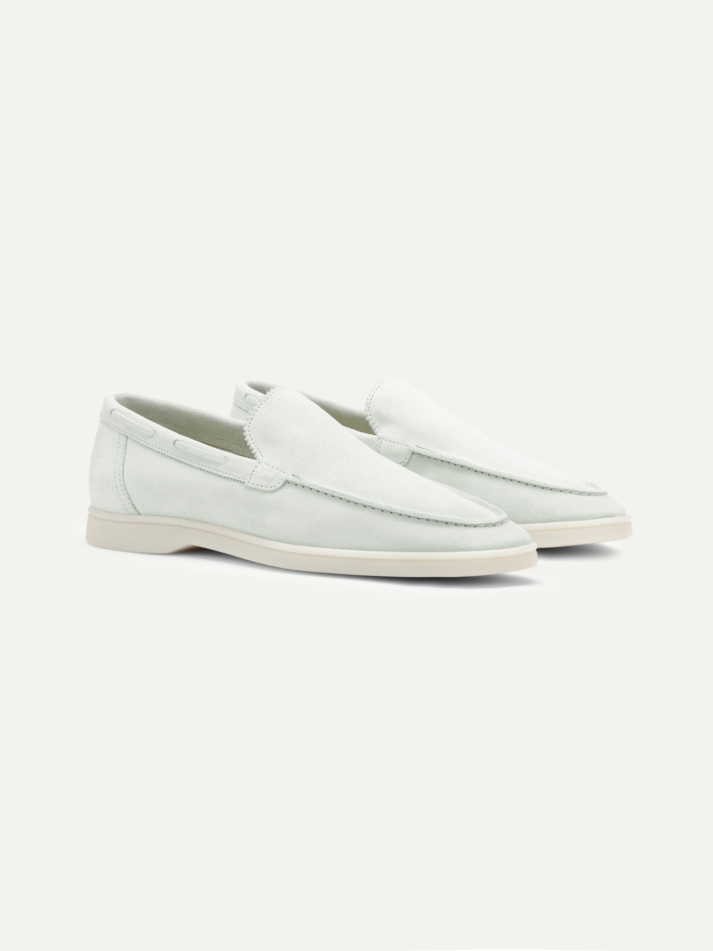 Light Aqua Amalfi Loafers — view 1