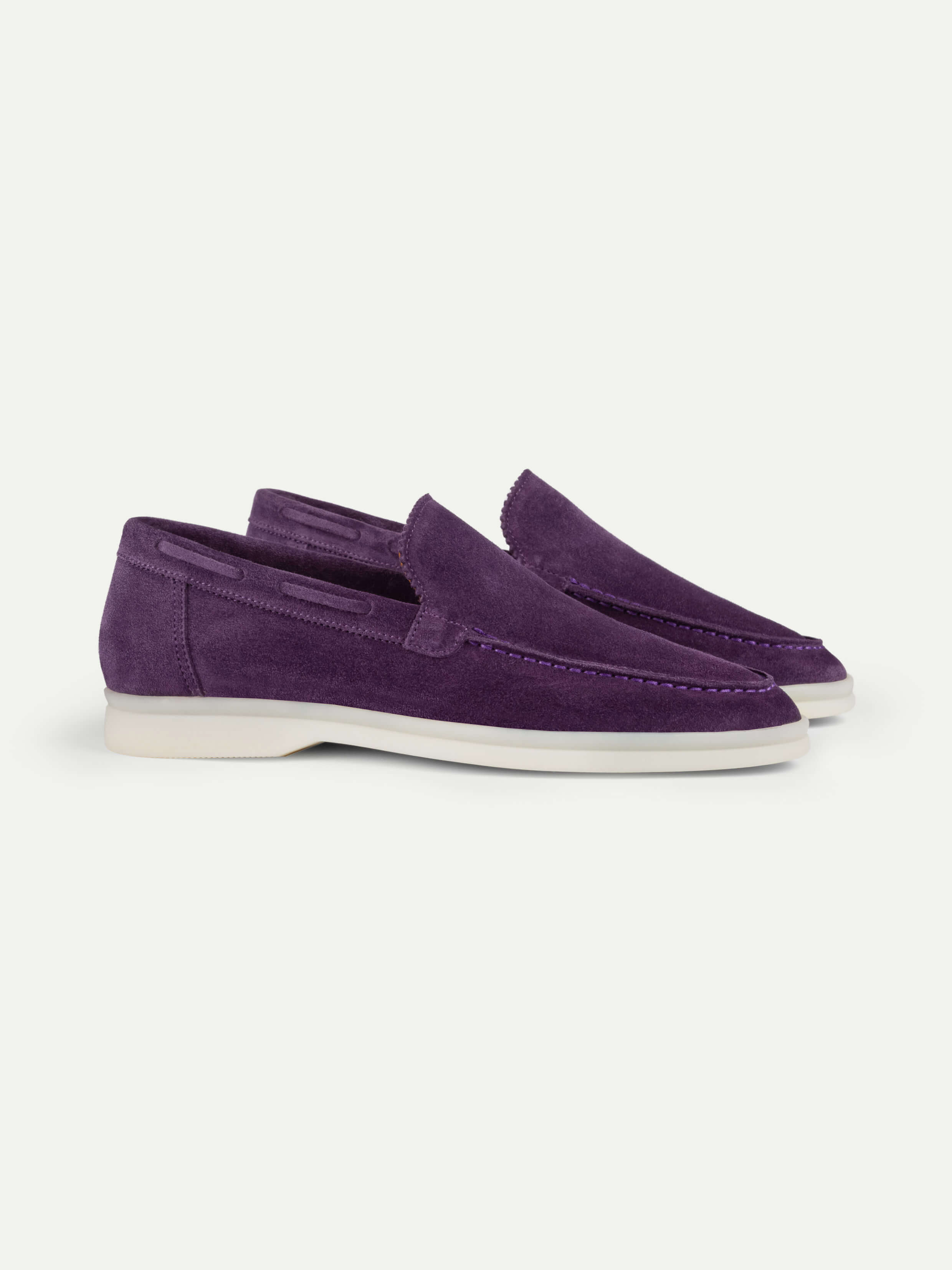 Lady Purple Amalfi Loafers — view 1