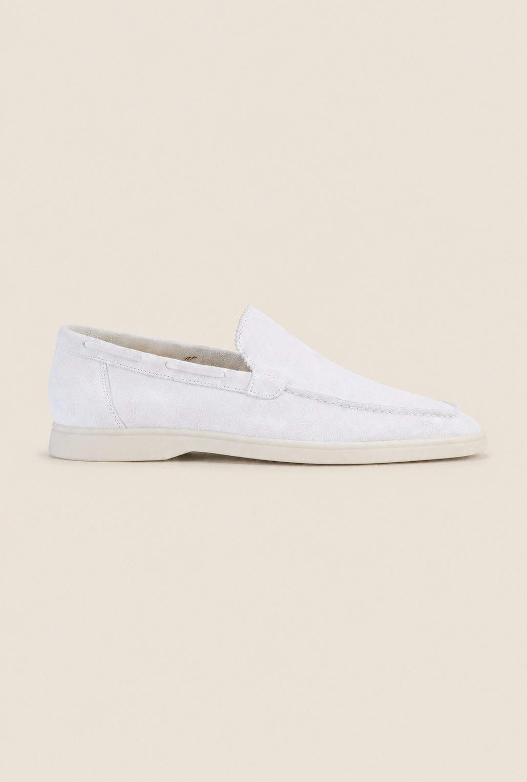 Moreno Suède Loafer White
