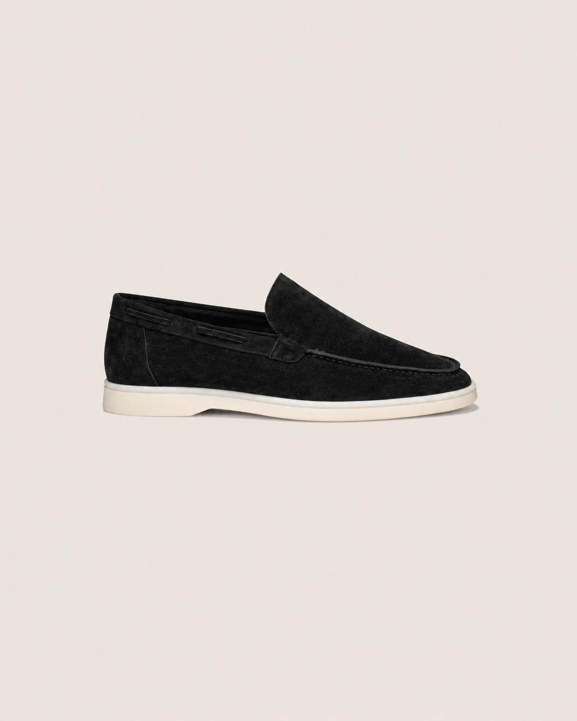 Moreno Suède Loafer Black