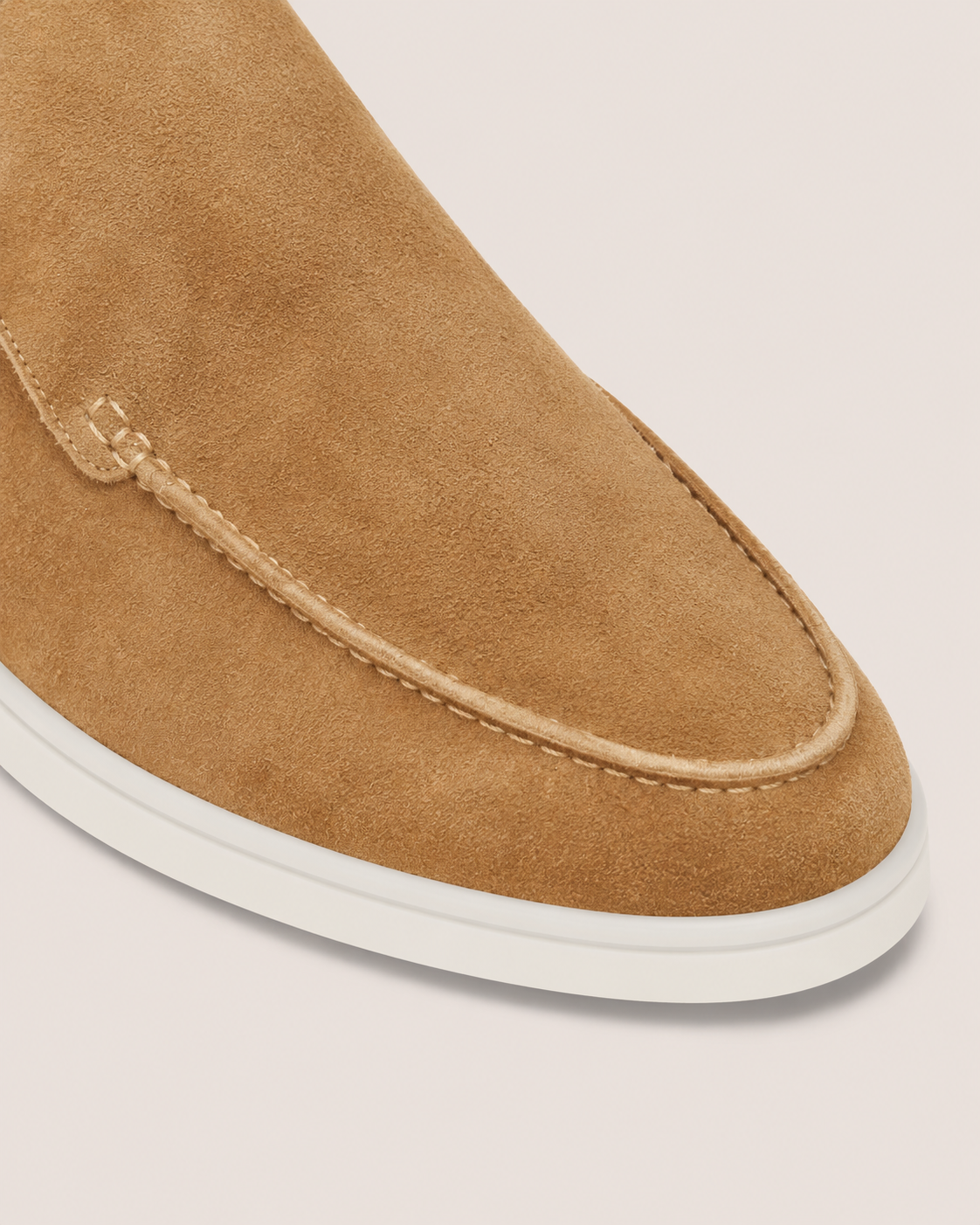 Moreno Suede City Loafer Camel