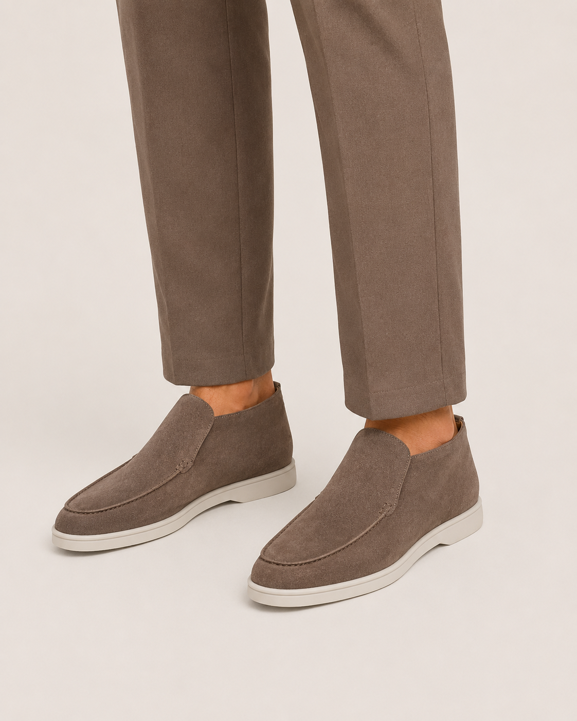 Moreno Suède City Loafer Taupe