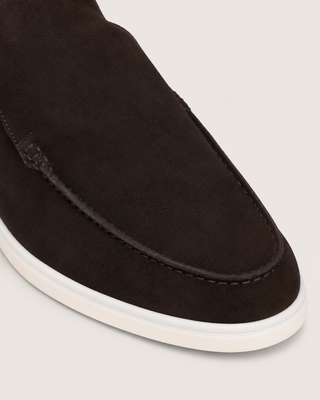 Moreno Suède City Loafer Dark Coffee