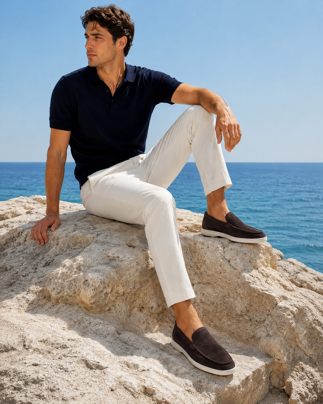 Moreno Suède Loafer Coffee