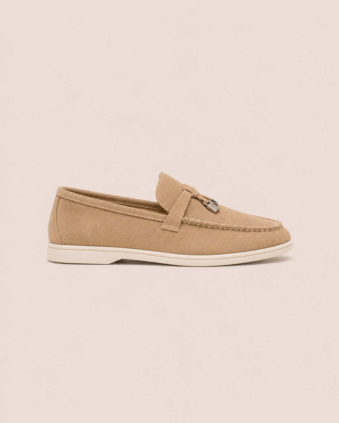 Lady Caramel Ischia Buckle Loafer — view 1