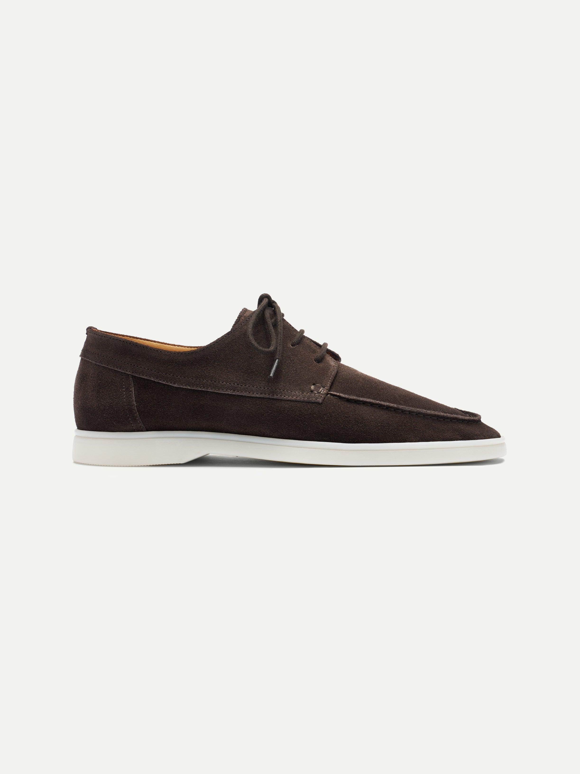 Warm Grey Boat Loafers