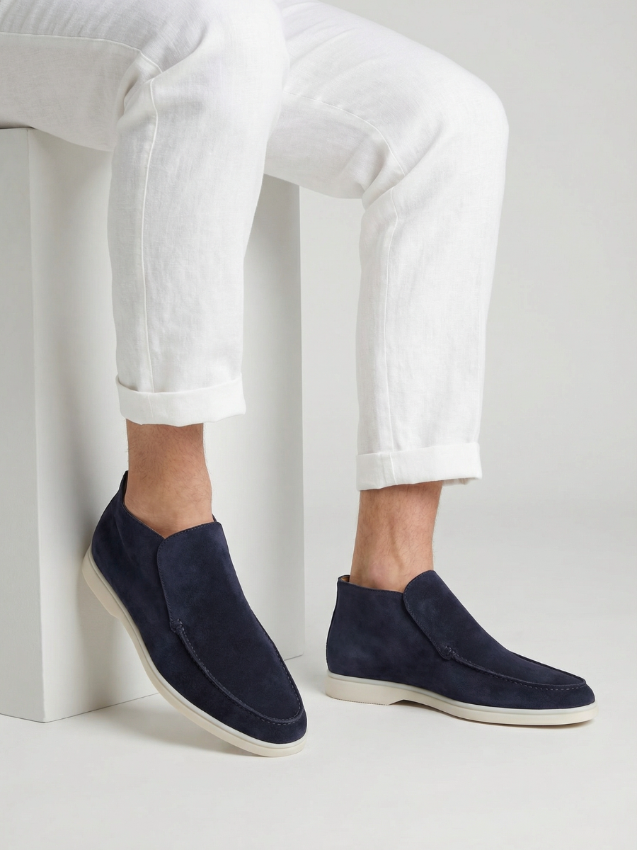 Navy City Loafer