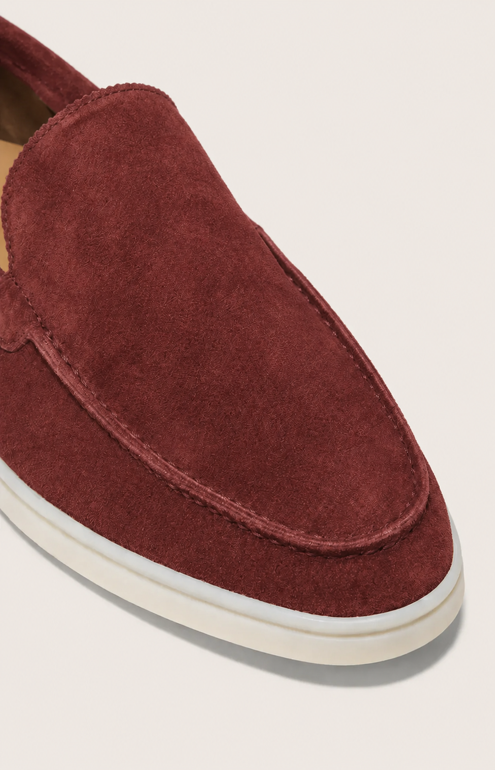 Moreno Suède Loafer Burgundy