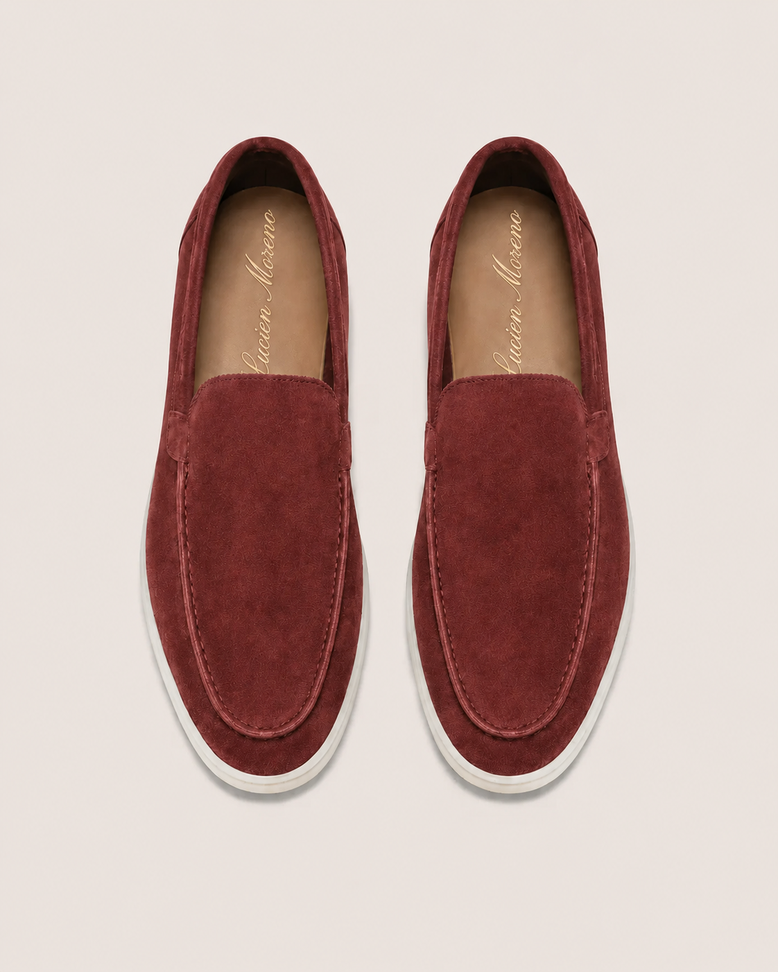 Moreno Suède Loafer Burgundy