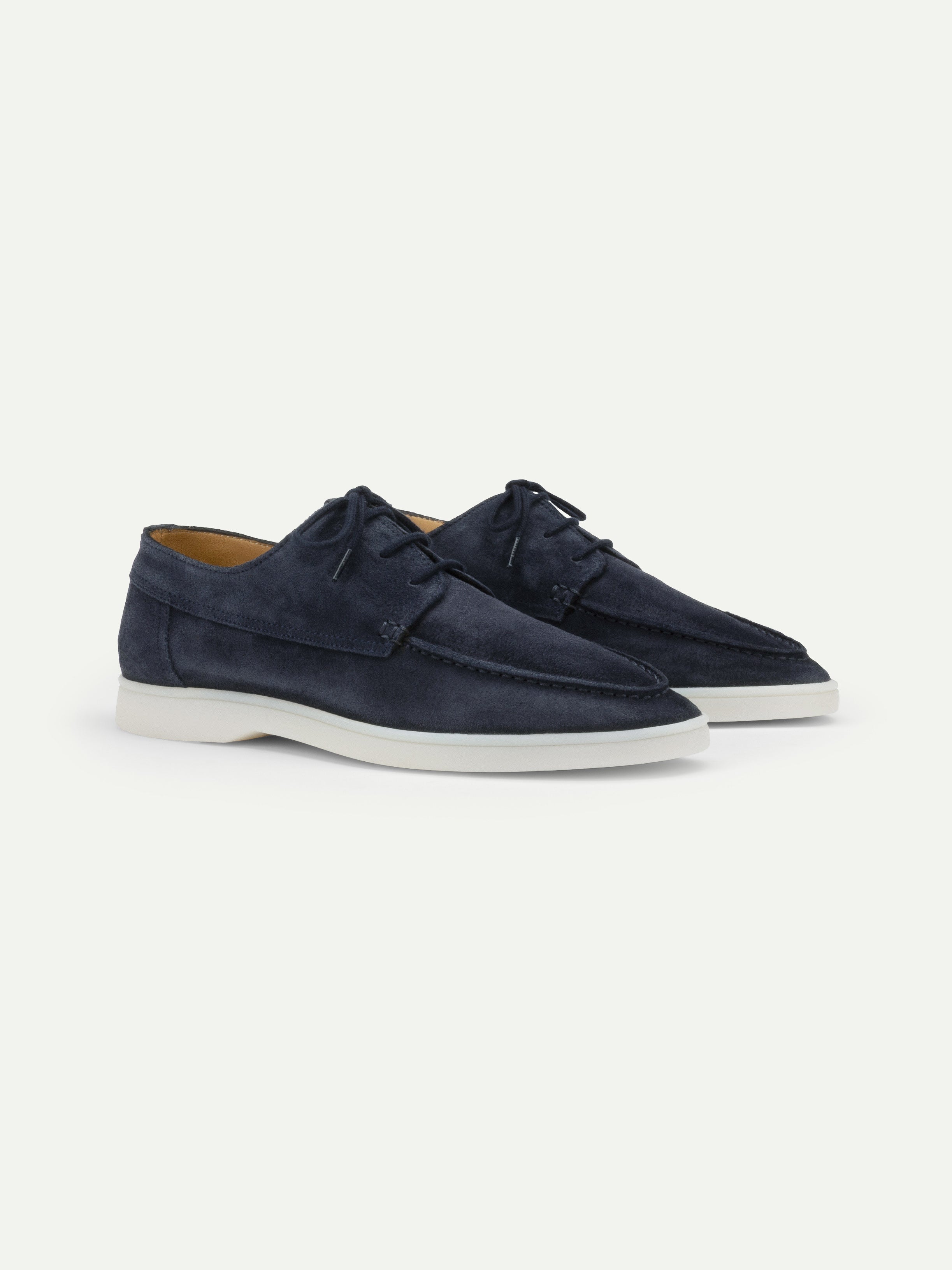 Lady Dark Navy Boat Loafers