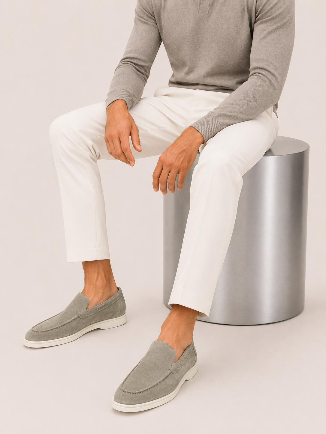 Moreno Suède Loafer Sand