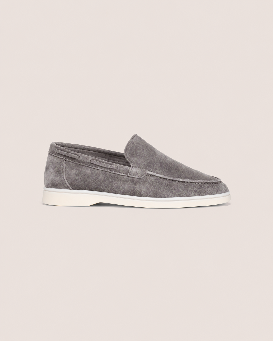 Moreno Suède Loafer Light Grey