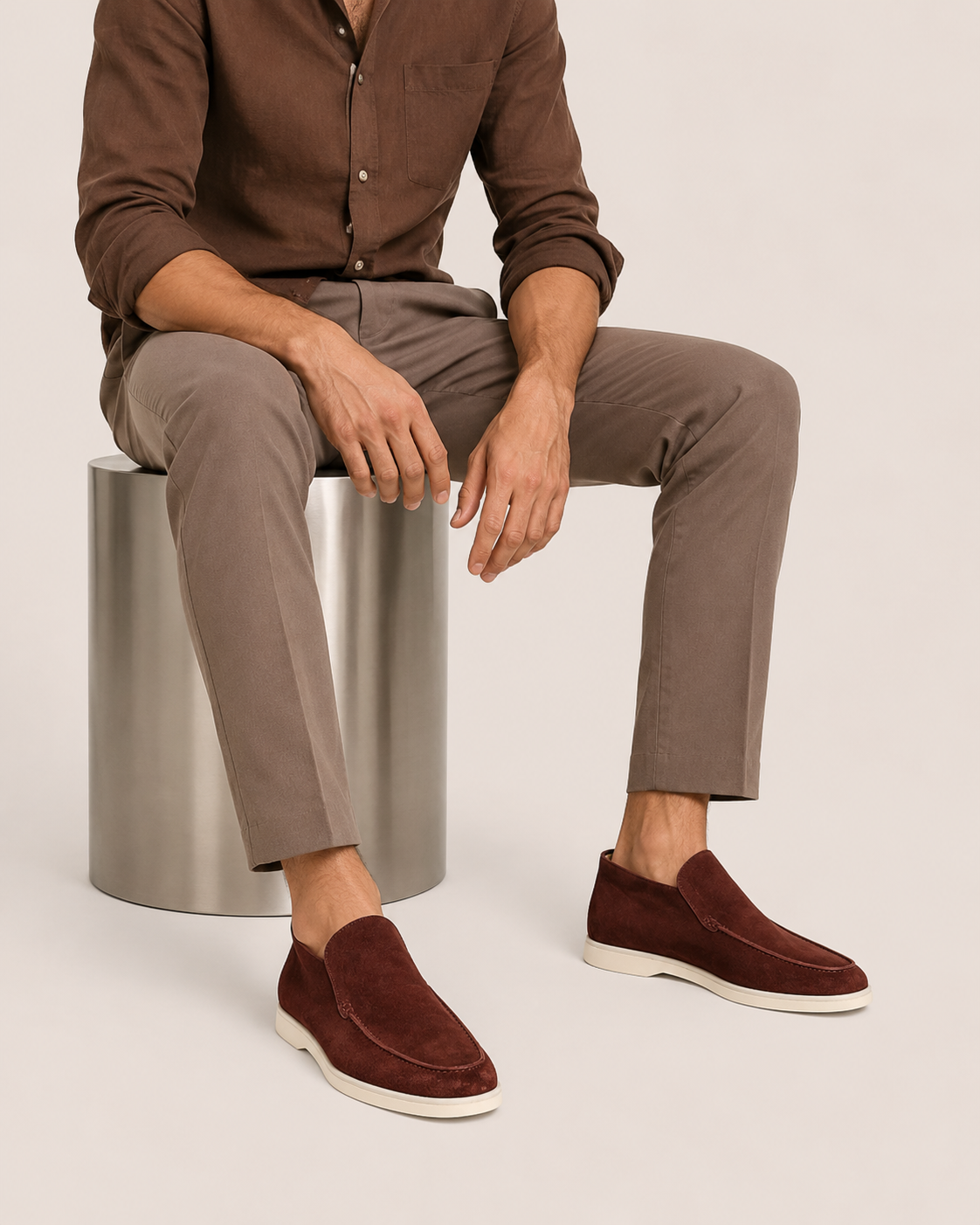 Moreno Suède City Loafer Cognac
