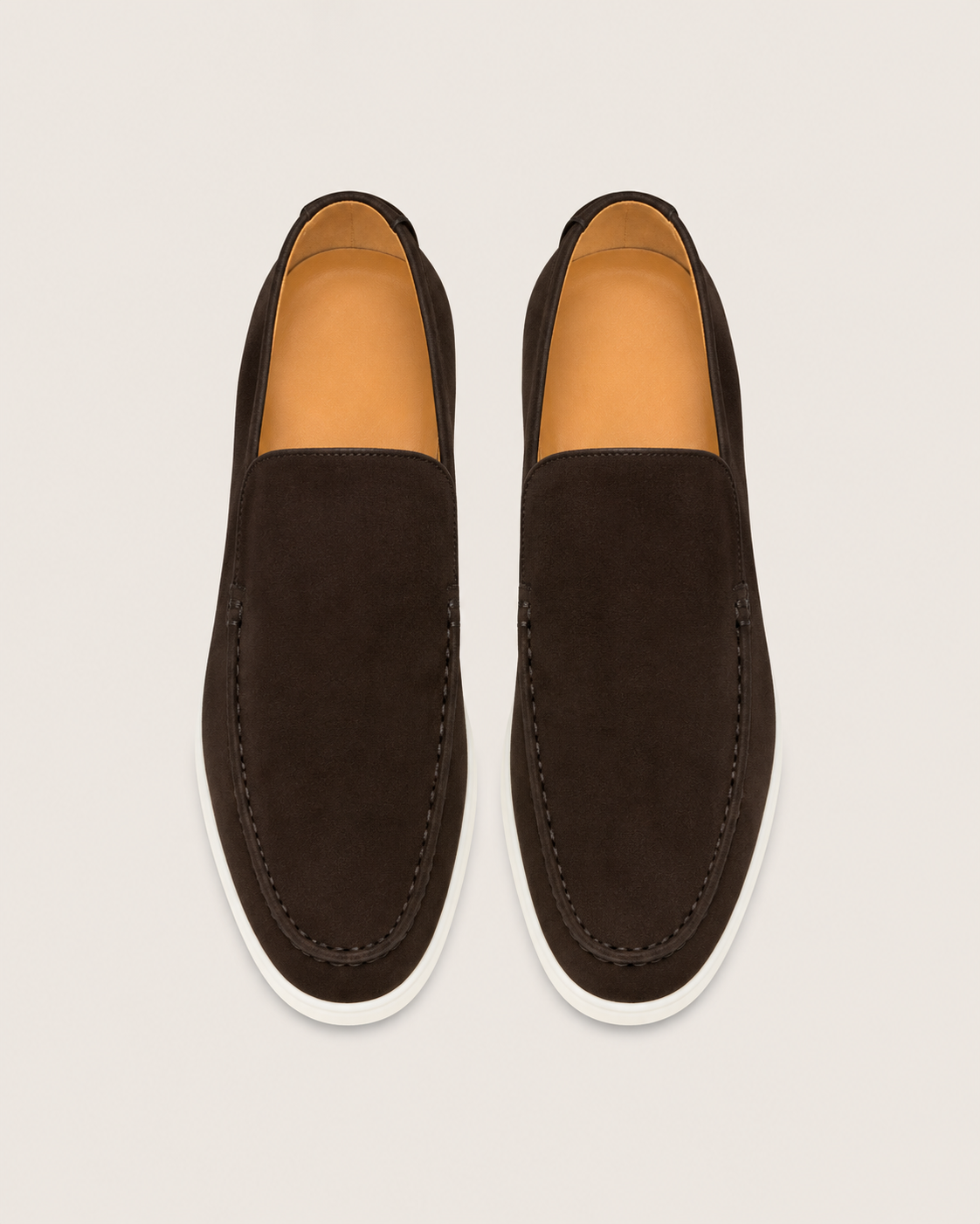 Moreno Suède City Loafer Dark Coffee