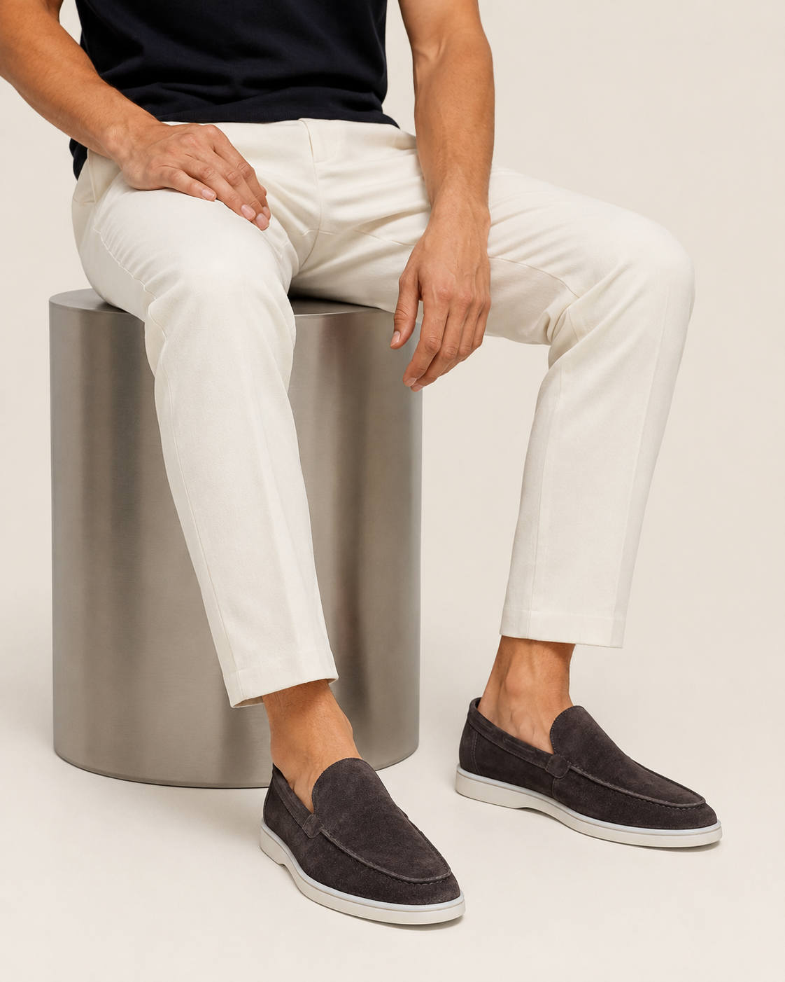 Moreno Suède Loafer Coffee