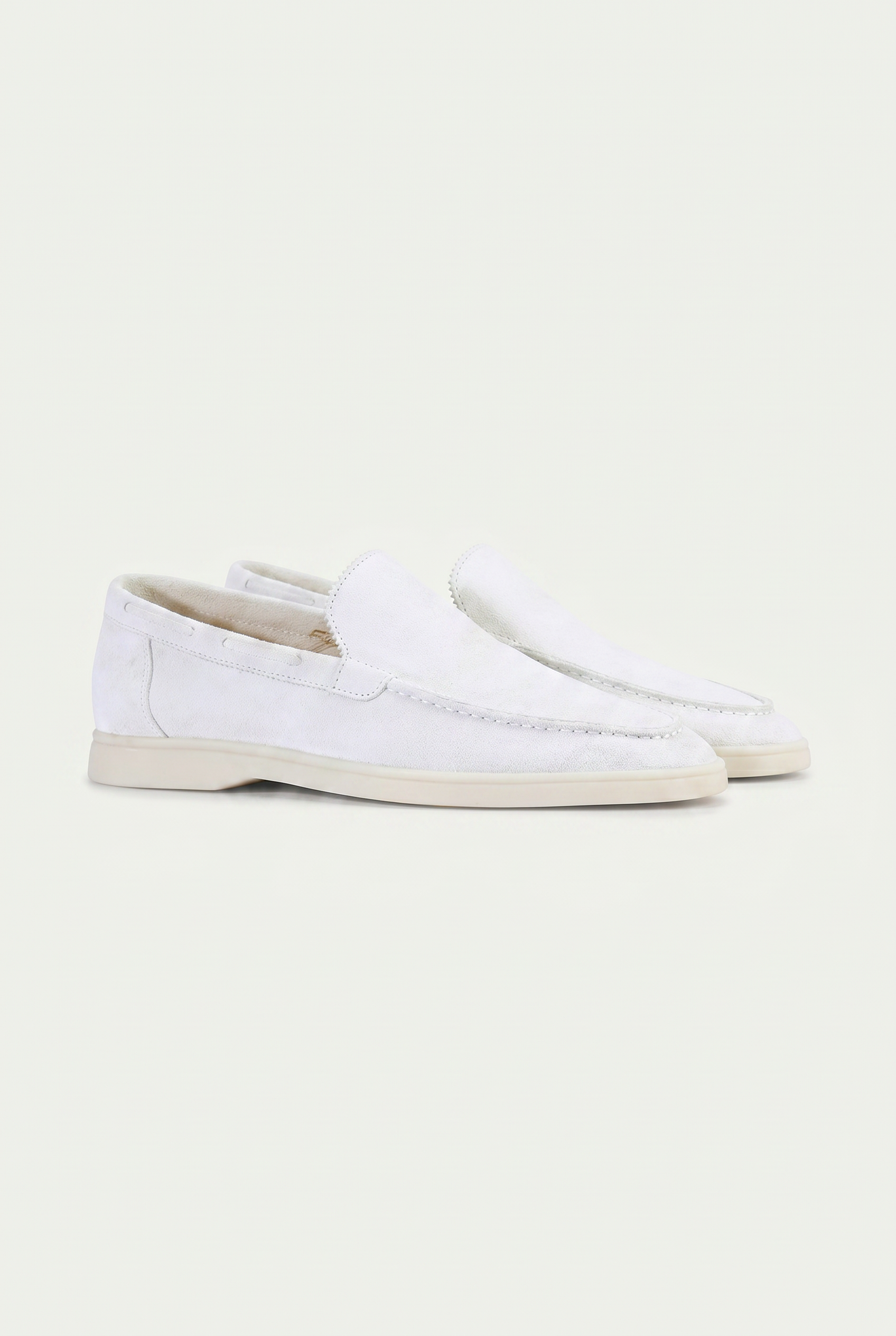 Moreno Suède Loafer White