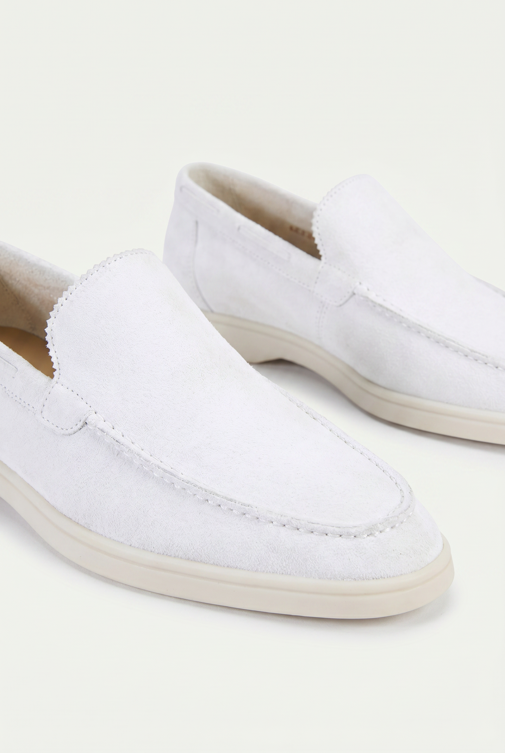 Moreno Suède Loafer White